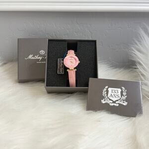 New Mathey Tissot Classic Quartz Pink Dial Women's Watch